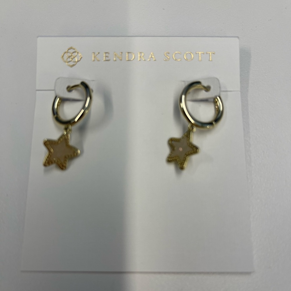 Kendra scott druzy star earrings